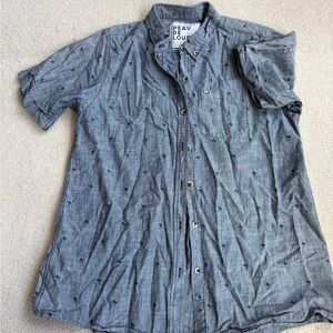 Peau De Loup Button Down Shirt